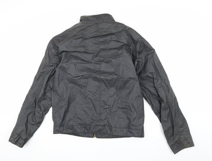 Mens UK Size M NEXT Black Motorcycle Jacket