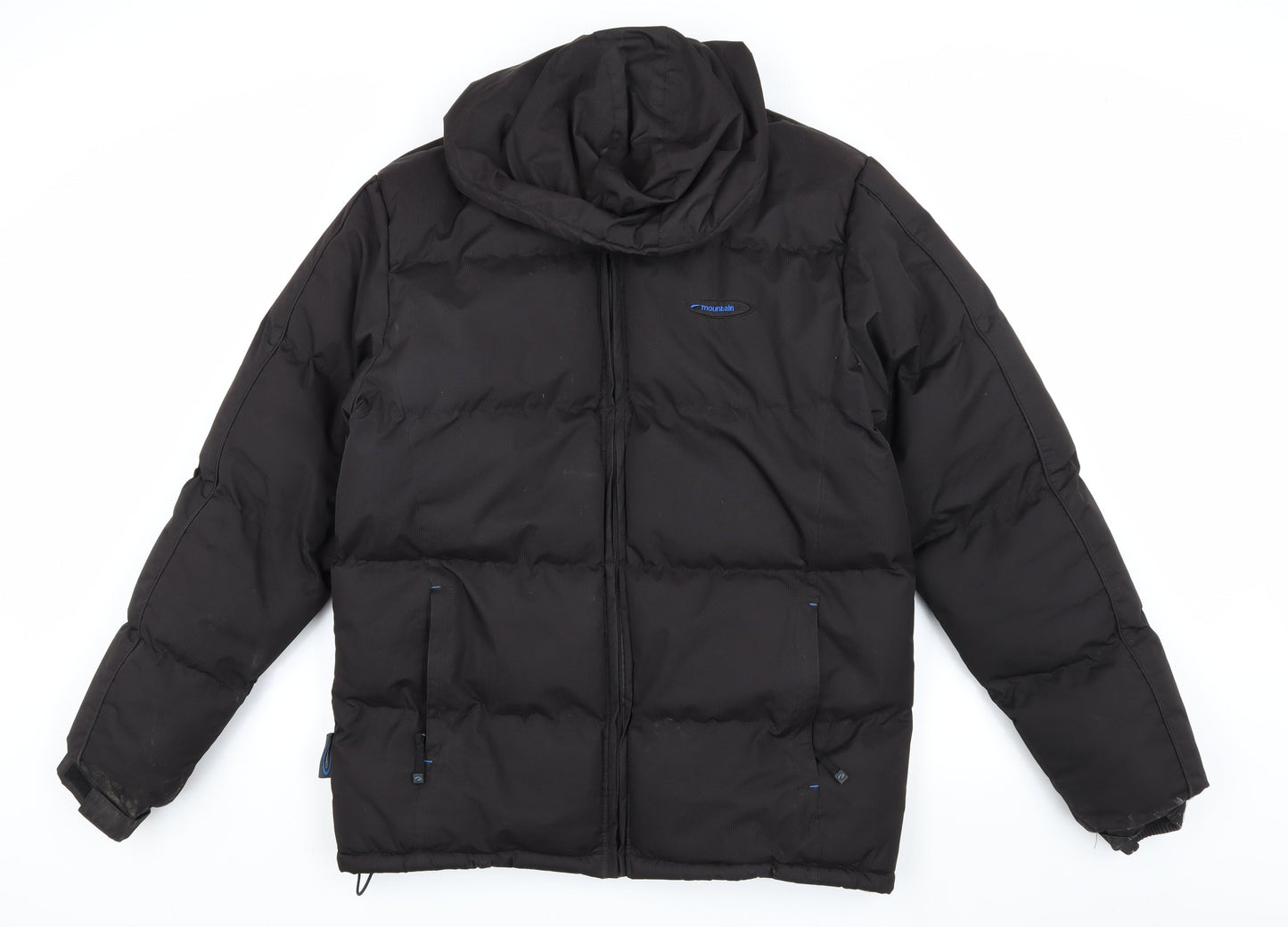 Mens UK Size S Mountainlife Black Puffer Jacket