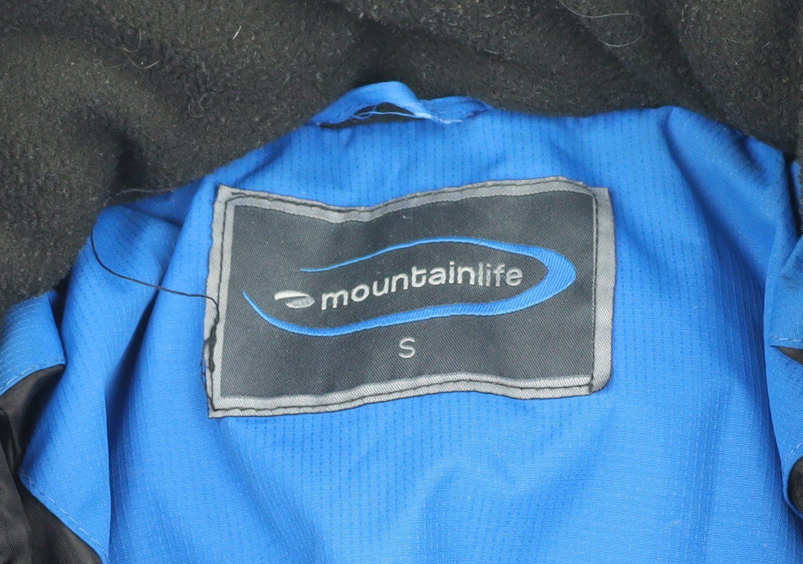Mens UK Size S Mountainlife Black Puffer Jacket