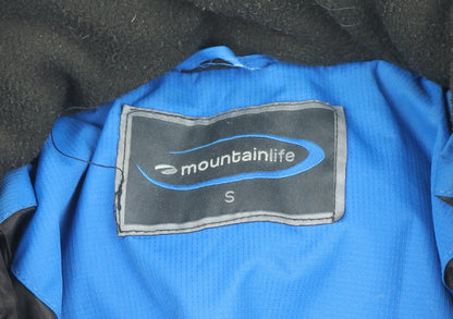 Mens UK Size S Mountainlife Black Puffer Jacket
