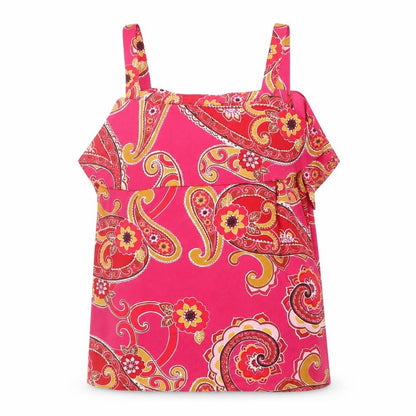Womens UK Size 12 Dorothy Perkins Pink Basic Tank