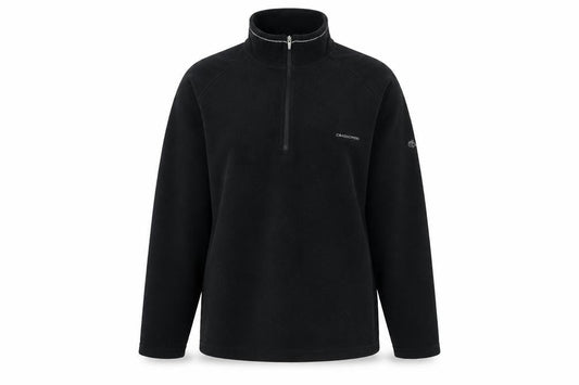 Womens UK Size 14 Craghoppers Black Henley Sweatshirt