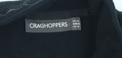 Craghoppers Women's Black Fleece Sweatshirt Size 14