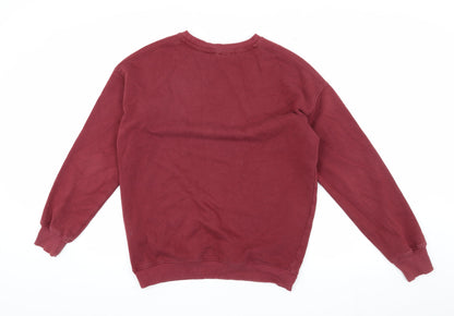 H&M Girls Red Hogwarts Sweatshirt 12-14 Years