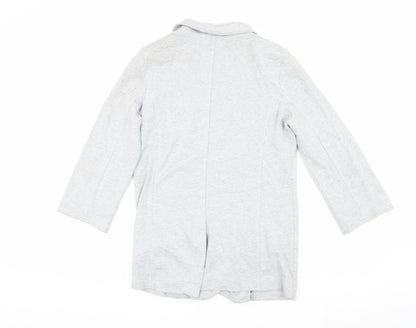 New Look Women's Grey Blazer, UK 10, Regular Fit