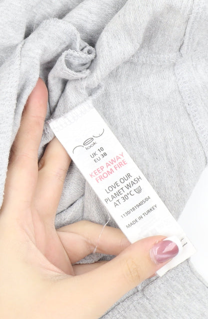 New Look Women's Grey Blazer, UK 10, Regular Fit