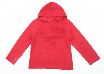 Mens UK Size L Gap Red Pullover Hoodie