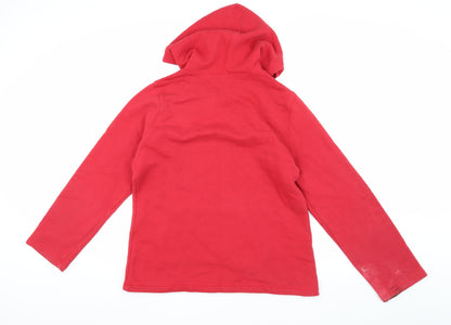 Mens UK Size L Gap Red Pullover Hoodie