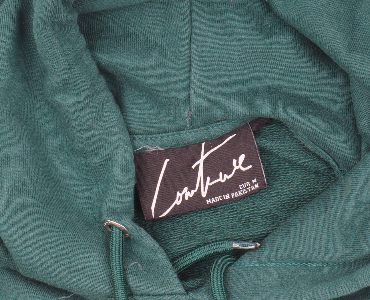 The Couture Club Men's Green Pullover Hoodie M
