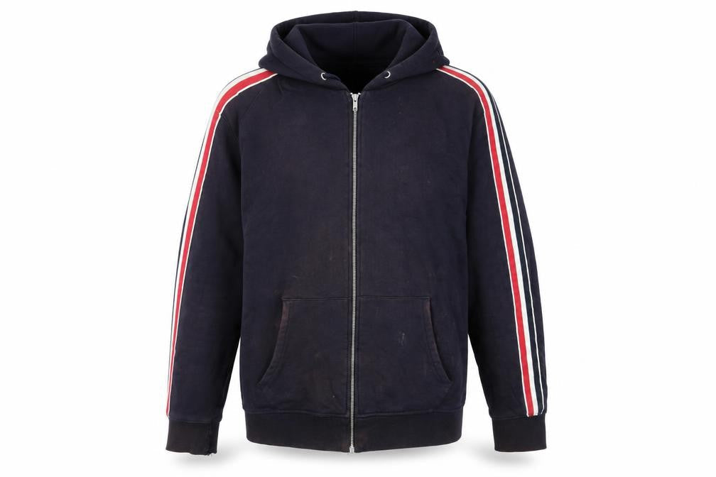 Marks & Spencer Men's Black Hooded Zip Jacket L