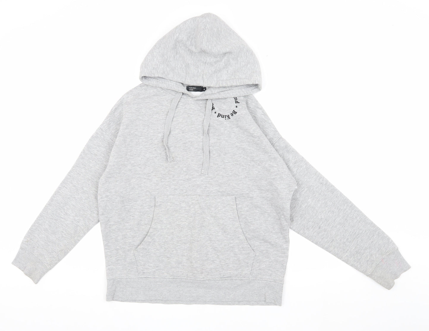 Nobody's Child Grey Pullover Hoodie S Unisex
