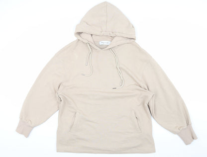 Nu-In Women's Beige Pullover Hoodie Size S