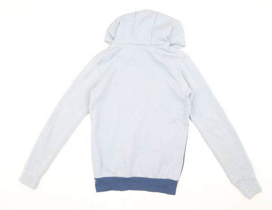 Mens UK Size XS McKenzie Blue Pullover Hoodie