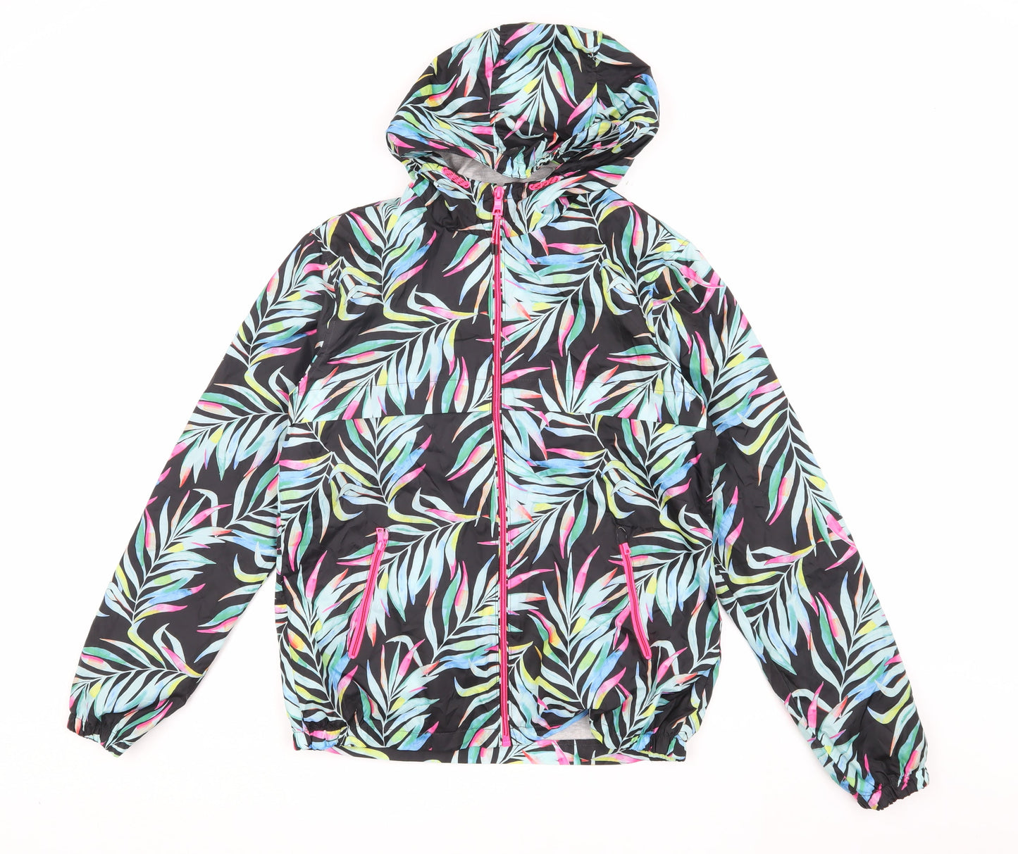 Marks and Spencer Girls' Multicoloured Floral Puffer Jacket 14-15
