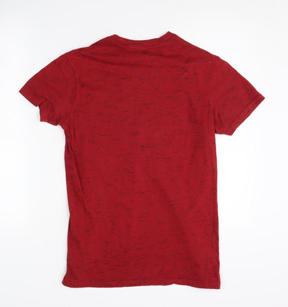 McKenzie Men’s Red Crew Neck T-Shirt Size M