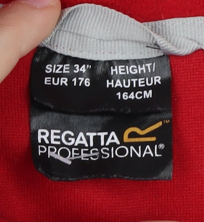 Womens UK Size 6 Regatta Red Basic Jacket