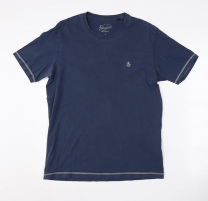 Original Penguin Men's Blue Medium T-Shirt