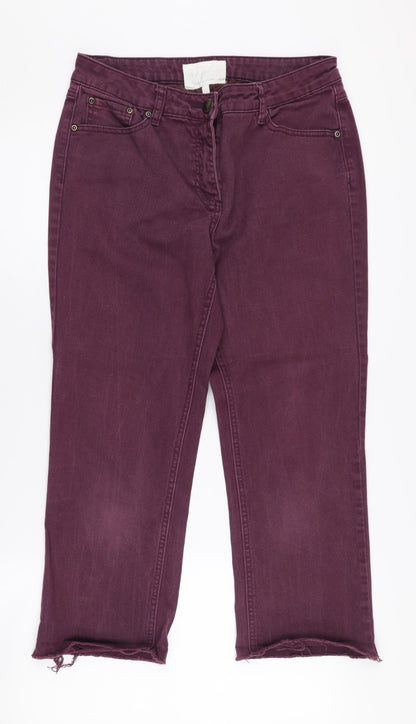 Rocha John Rocha Women’s Purple Straight Jeans Size 12