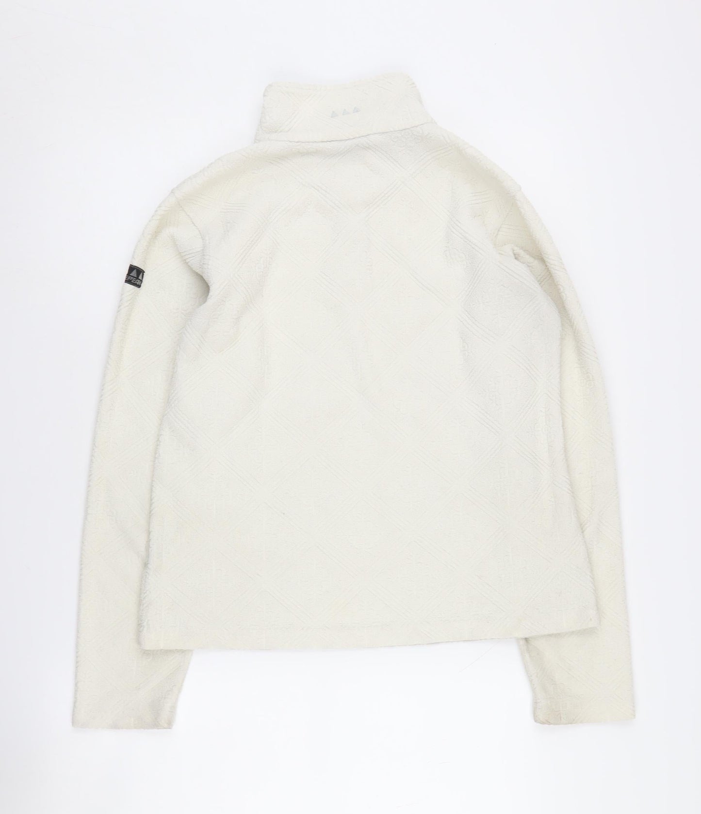 Icepeak Women's White 1/2 Zip Pullover Sweatshirt Size 12