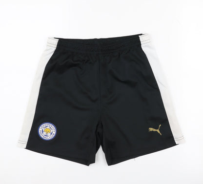 Puma Boys Black XL Athletic Football Shorts