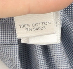 Banana Republic Men's Blue Slim Fit Shirt 16-16.5