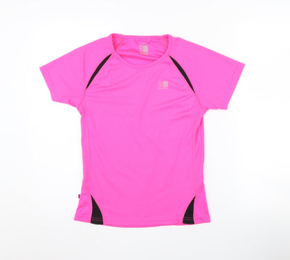 Karrimor Women's Pink Running T-Shirt, Size 8