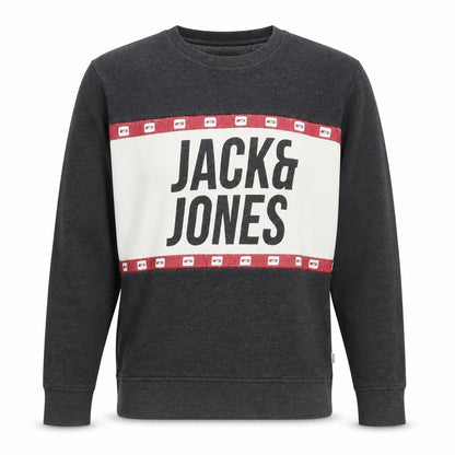 Mens UK Size L JACK & JONES Grey Pullover Sweatshirt