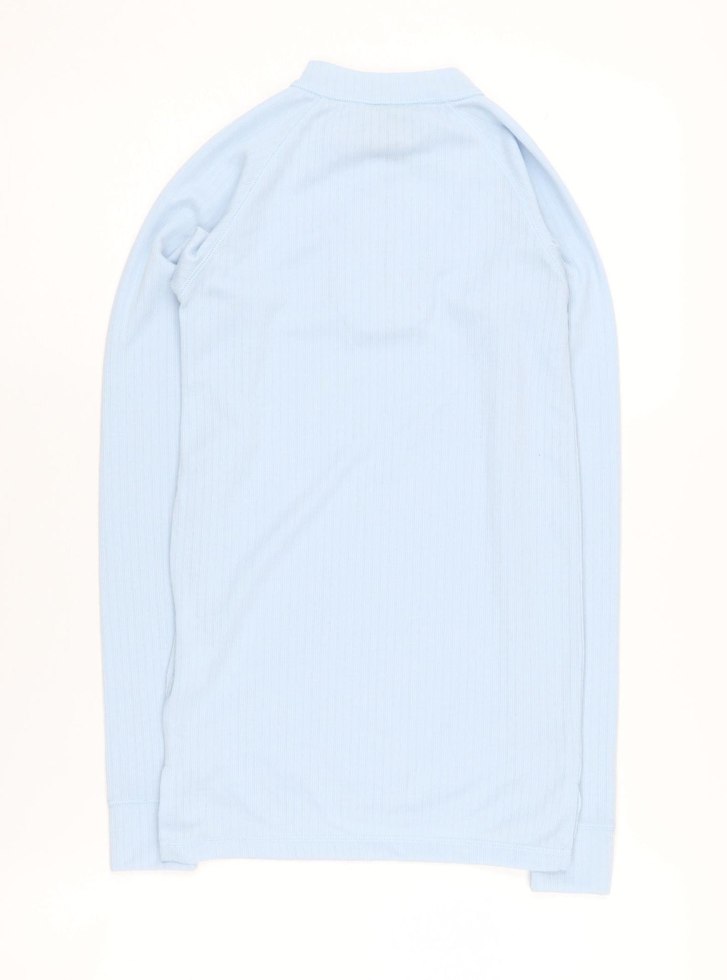 Trespass Girls Blue 1/4 Zip Sweatshirt, 9-10 Years, Activewear