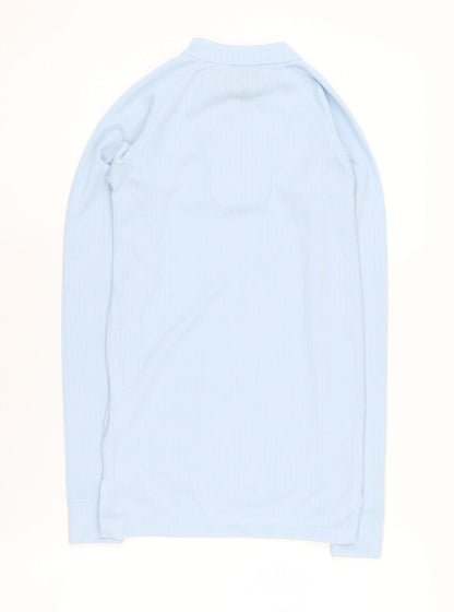 Trespass Girls Blue 1/4 Zip Sweatshirt, 9-10 Years, Activewear
