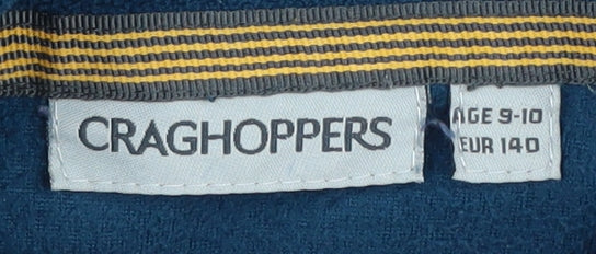 Craghoppers Boys Blue Fleece 1/2 Zip Sweatshirt 9-10 Years