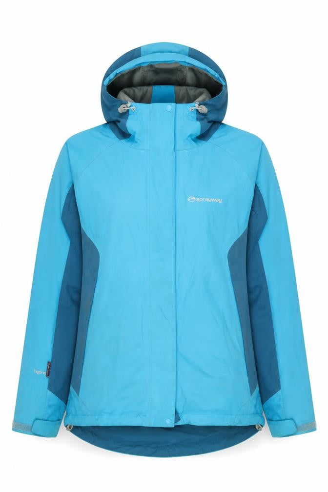 Sprayway Women's Blue Waterproof Jacket Size 10