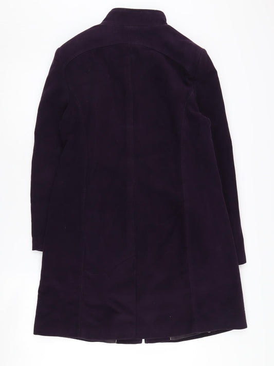 Laura Ashley Women's Purple Mid-Length Coat, Size 12