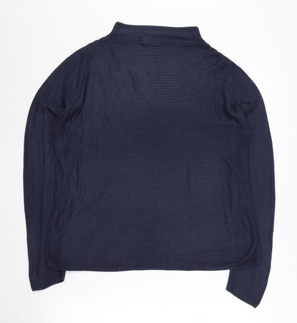 Womens UK Size M Jacqueline de Yong Blue Pullover Jumper