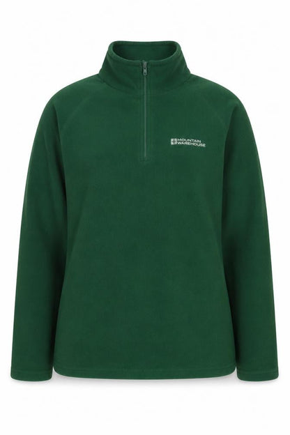 Womens UK Size 12 Mountain Warehouse Green Full Zip Sweatshirt