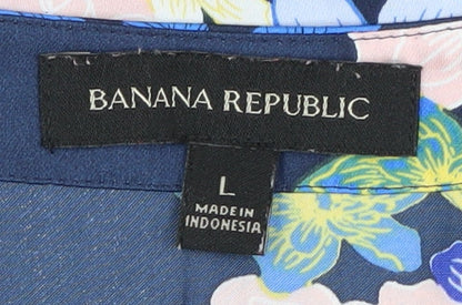 Womens UK Size L Banana Republic Multicoloured Basic Blouse
