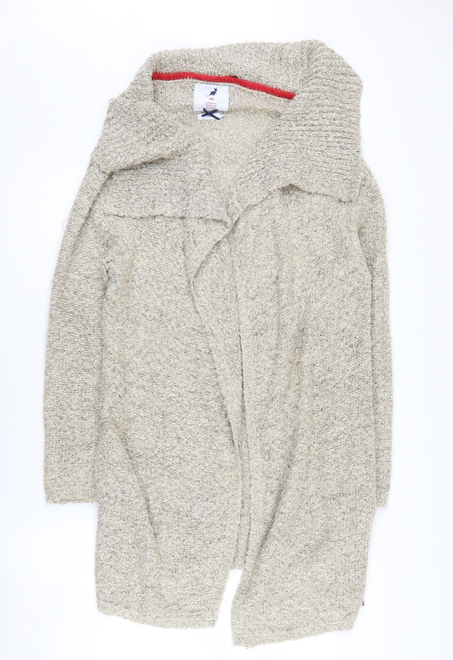 Kangol Women's Beige Cardigan Size 12