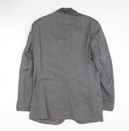 Mens UK Size 38 Centaur Regular Grey Suit Jacket