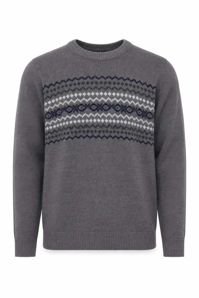 Mens UK Size S James Pringle Grey Pullover Jumper