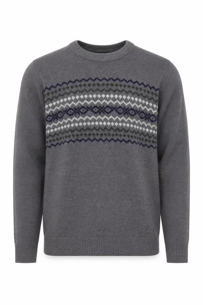 Mens UK Size S James Pringle Grey Pullover Jumper