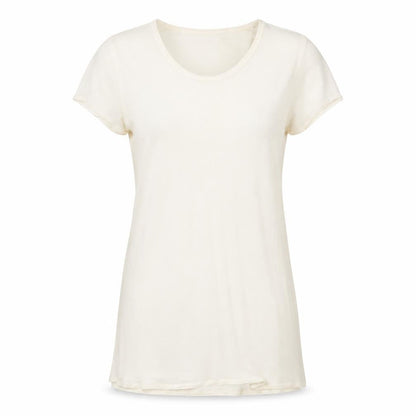 Womens UK Size L Whistles Ivory Basic T-Shirt