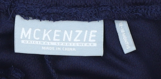 McKenzie Unisex Baby Blue Shorts 12-18 Months Activewear