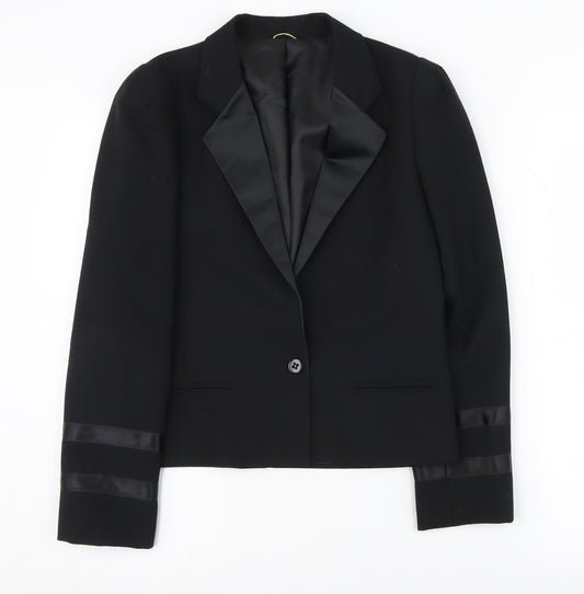 Jacques Vert Women’s Black Blazer S Formal Classic