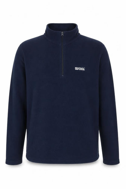 Mens UK Size L Regatta Blue 1/4 Zip Sweatshirt