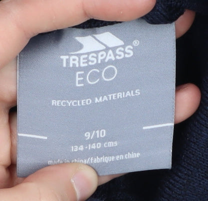 Trespass Boys Blue Jacket, Eco-Friendly, 9-10 Years