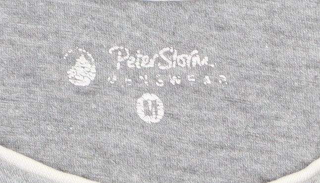 Peter Storm Men's Grey T-Shirt M Crew Neck