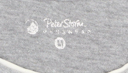 Peter Storm Men's Grey T-Shirt M Crew Neck