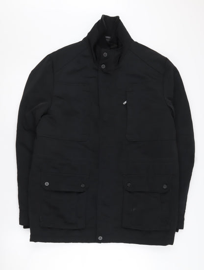 Mens UK Size M Jeff Banks Black Basic Jacket