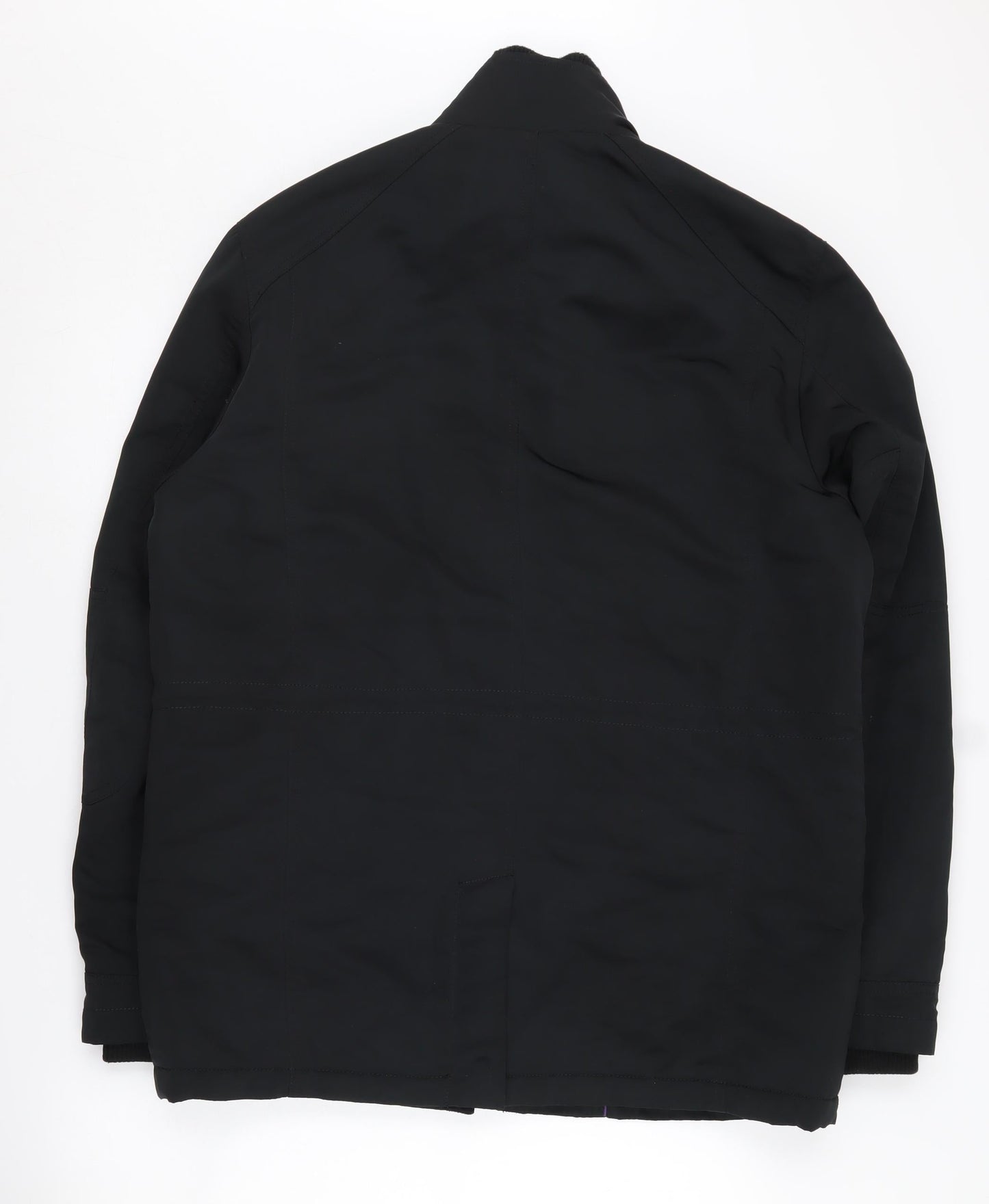 Mens UK Size M Jeff Banks Black Basic Jacket