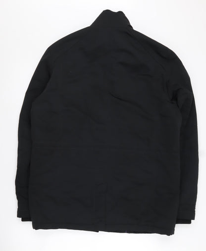 Mens UK Size M Jeff Banks Black Basic Jacket