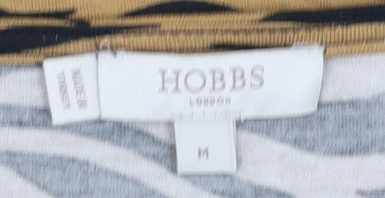 Womens UK Size M Hobbs Brown Basic Blouse